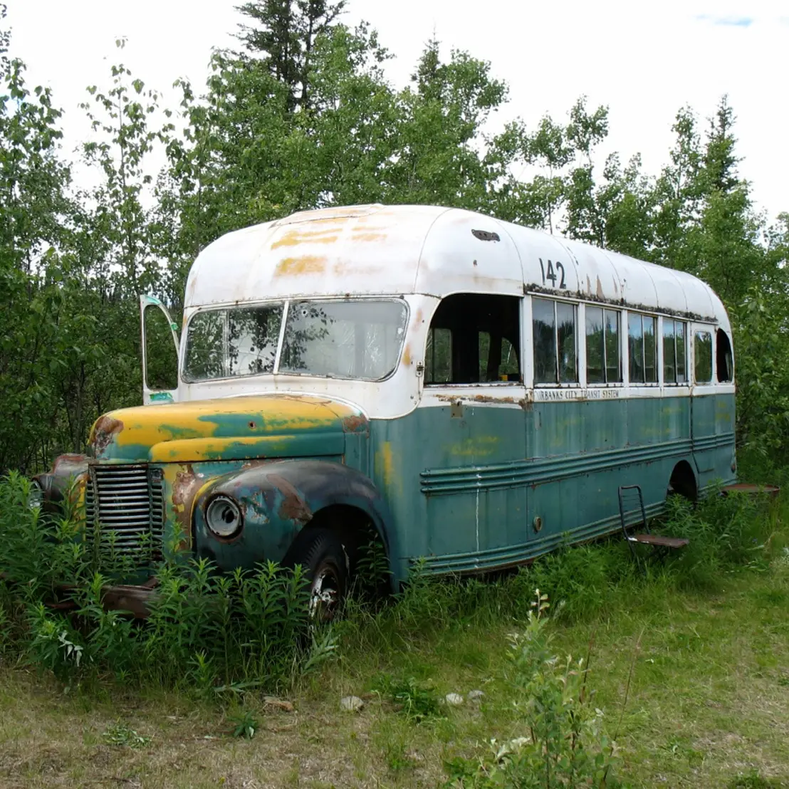 Christopher McCandless's Fairbanks Bus 142, Stampede Trail, Alaska