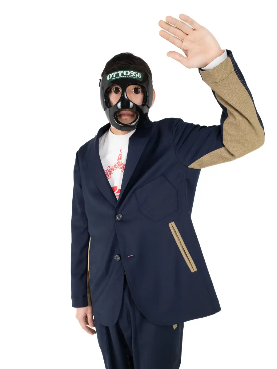 O Booth Blazer - Navy