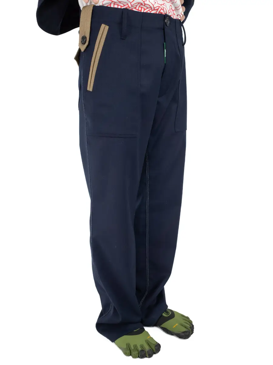 O Booth Trousers - Navy
