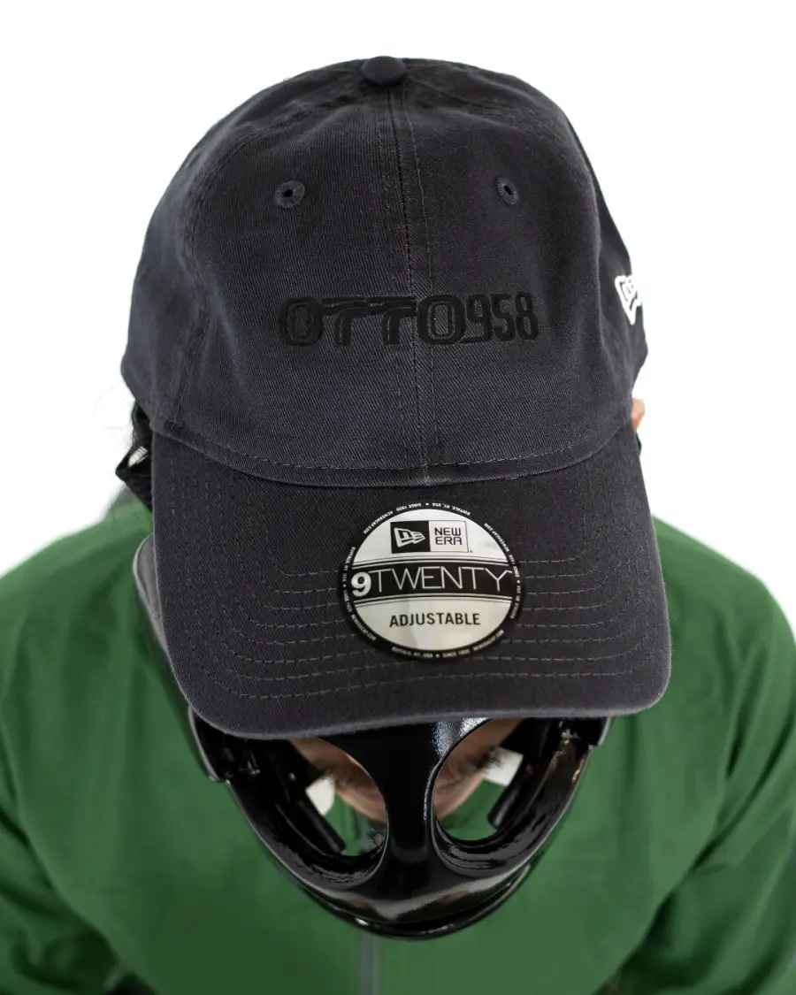 OTTO 958 Logo Hat - Dark Grey/Black