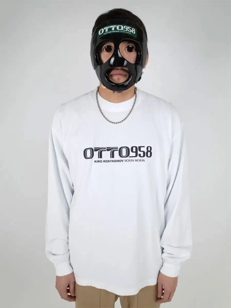 OTTO958 Triple Name Long Sleeve - White