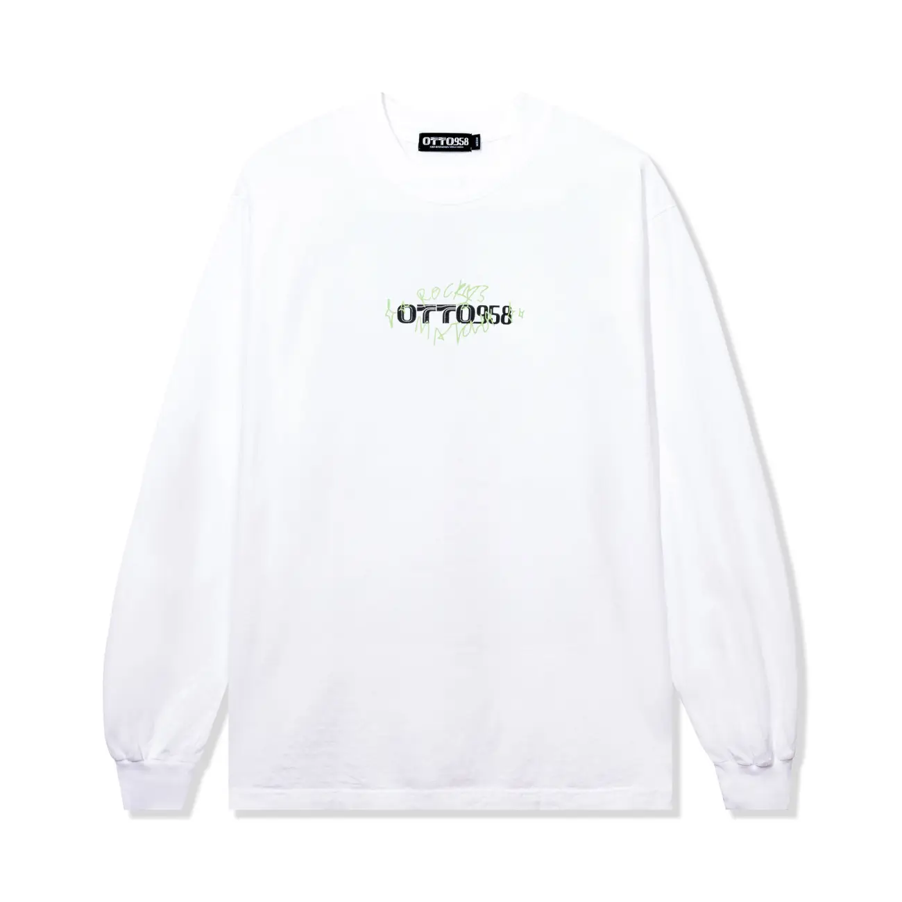 OTTO958 Wa Kei Sei Jaku Long Sleeve T-Shirt - White
